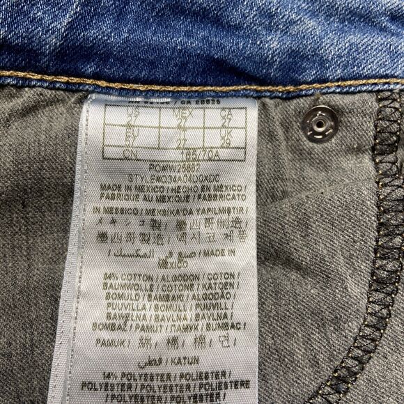 Guess Low Rise Jegging Maxine Fit Cropped Jeans Women's Size 27 Blue Denim - Picture 11 of 14